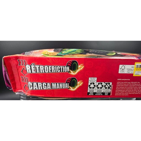 LEGO 71828 Ninjago Lloyd’s Pull-Back Race Car Building Set 306pcs Toy - Picture 13 of 13